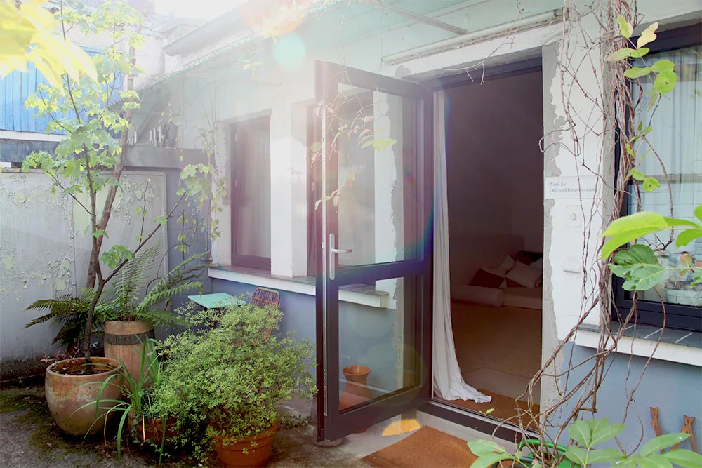 Eingang Praxis Große Telegraphenstraße